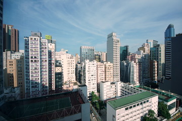 Obraz premium 香港 街並み
