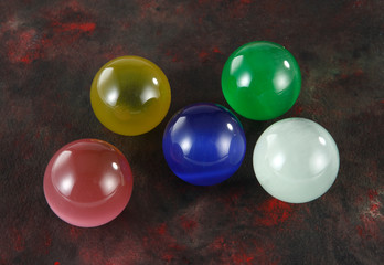 feng shui glass balls