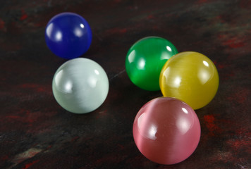 feng shui glass balls