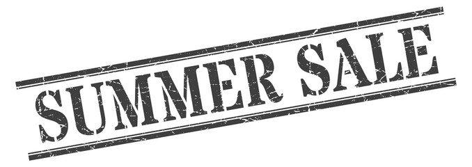 summer sale stamp. summer sale square grunge sign. summer sale