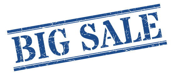 big sale stamp. big sale square grunge sign. big sale