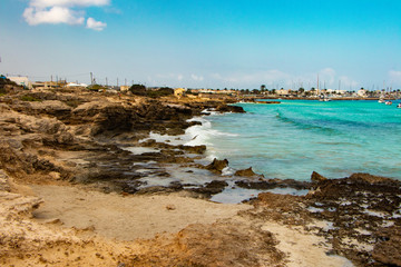 The Bay of Island Formentera