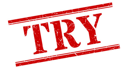 try stamp. try square grunge sign. try