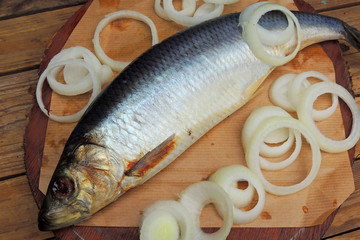 herring with onions and spices