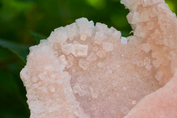 halite  mineral rock gem stone quartz  geology specimen