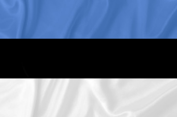 Estonia waving flag