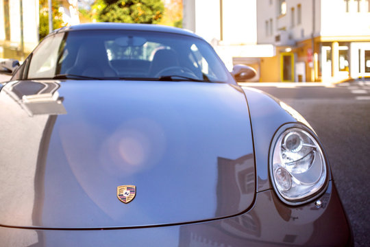 Bensheim, Hesse/germany - 19 04 19: Porsche Car Close Up Bensheim Germany