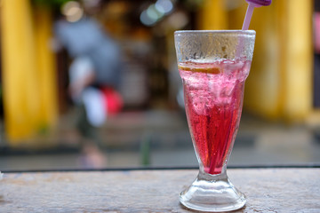glass of cocktail