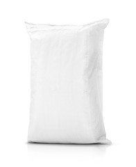 sand bag or white plastic canvas sack for rice or agriculture product - 288170797