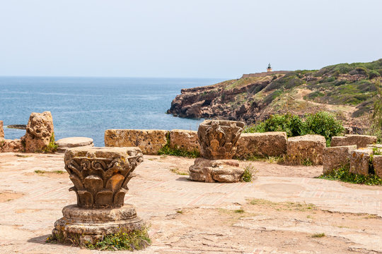 Ancient Roman ruins in Tipasa (Tipaza)