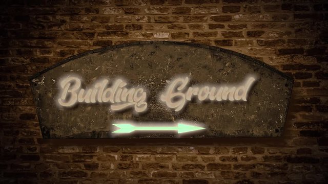 Sign 409 - BUILDING GROUND