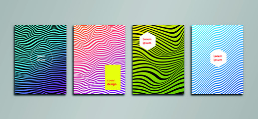 Gradient abstract pattern 