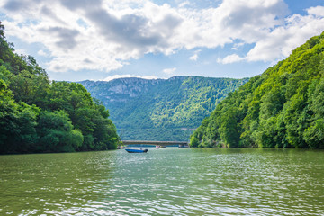 Bootstour auf Donau bei Eselnița