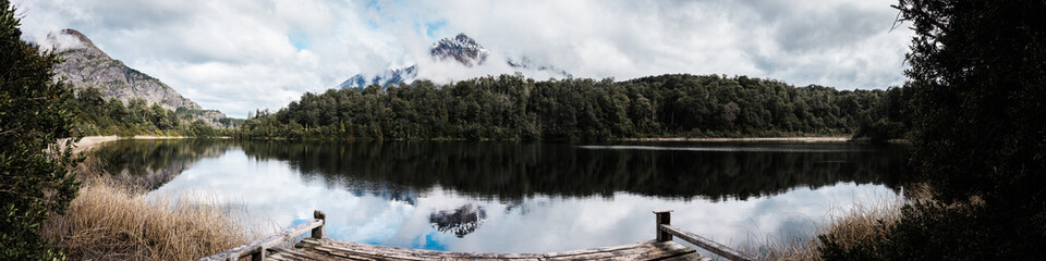 lake in the mountains
