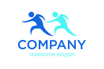 people logo template ready to use