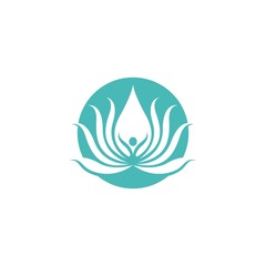 Fototapeta premium Beauty flowers logo template