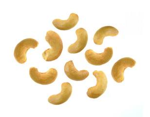 cashew nut isolated on white background