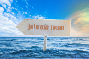 join our team sign