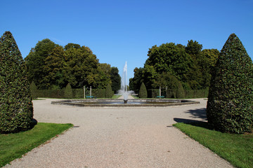 Wasserspiele in den Herrenhäuser Gärten