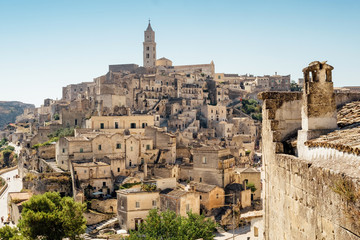 Fototapeta na wymiar Matera, Italy - European capital of culture 2019