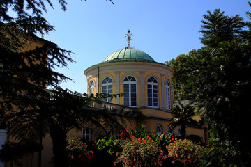 Der Bibliothekspavillion in Herrenhausen