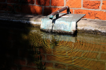 Ein kleiner Trinkwasserbrunnen