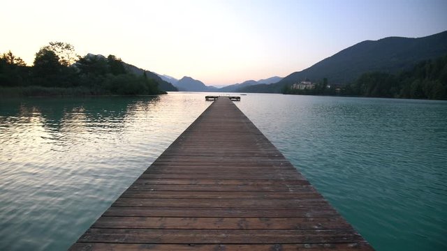 Herbstmorgen am See