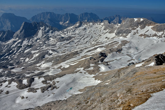 Zugspitzplatt in Bayern, Deutschland