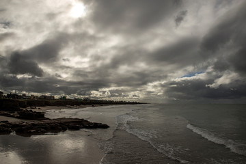 Marine landscape   Sunset in Argentina     