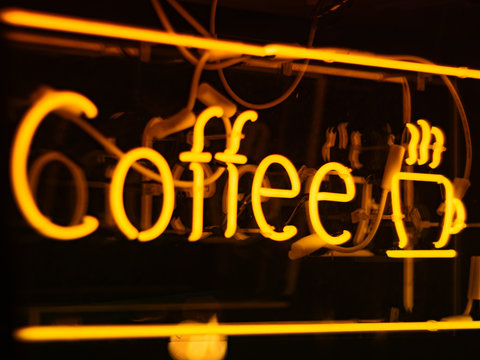 Neon Sign ""Coffee""