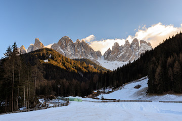 le Odle dalla val di Funes - Dolomiti