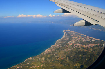 Fototapeta na wymiar Sicilia - veduta aerea