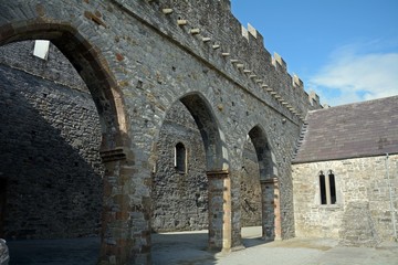 Naklejka premium Cathedral ruins, Ardfert, Ireland