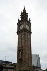 Fototapeta na wymiar Albert Memorial Clock, Belfast, Northern Ireland