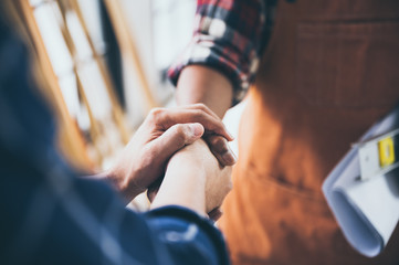 carpenters team work together creatively, creative carpenter