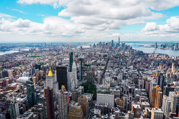 Obraz premium Cloudy City