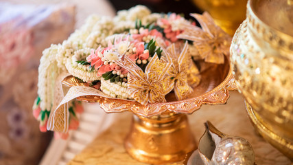 Thai traditional  wedding and decorations