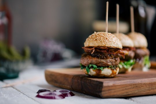 Mouth-watering burger