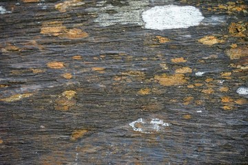 Stacked Slate Wall as a Background