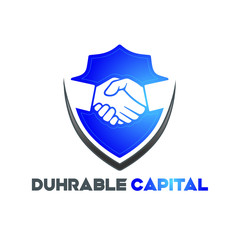 Naklejka premium Durable Capital Logo