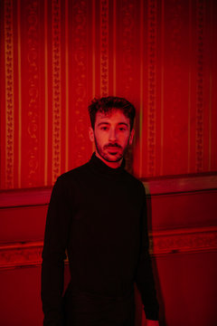 Male dancer in theatre