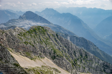 Slowenien Wandern Alpen Berge Natur Panorama Sommer