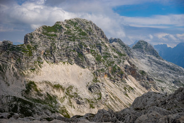 Slowenien Wandern Alpen Berge Natur Panorama Sommer