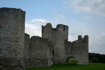 Fototapeta na wymiar Medieval castle, Trim, Ireland