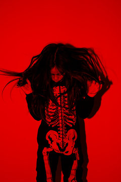 Skeleton boy