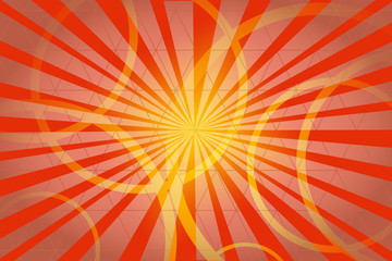 abstract, orange, yellow, design, light, wallpaper, illustration, red, pattern, backgrounds, graphic, texture, sun, color, wave, art, bright, lines, backdrop, hot, colorful, line, energy, artistic