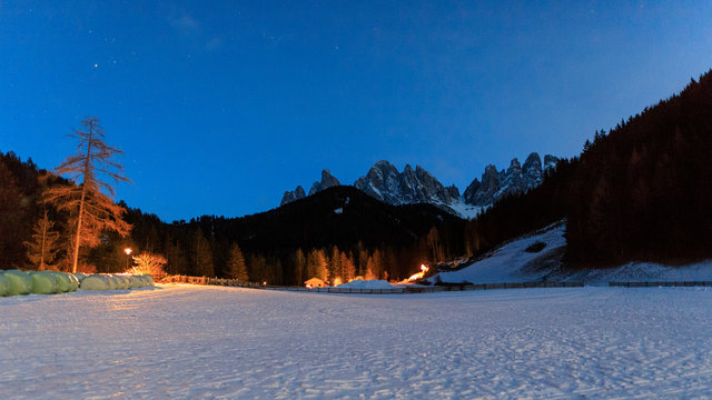 le Odle dalla val di Funes
