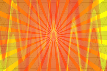 orange, abstract, sun, sunset, light, yellow, sky, wallpaper, illustration, bright, design, color, backdrop, red, sunrise, texture, summer, art, graphic, wave, waves, artistic, nature, gradient