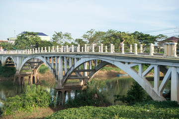 Fototapeta na wymiar CAMBODIA BATTAMBANG OLD BRIDGE