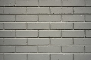Obraz premium Gray Painted Brick Wall